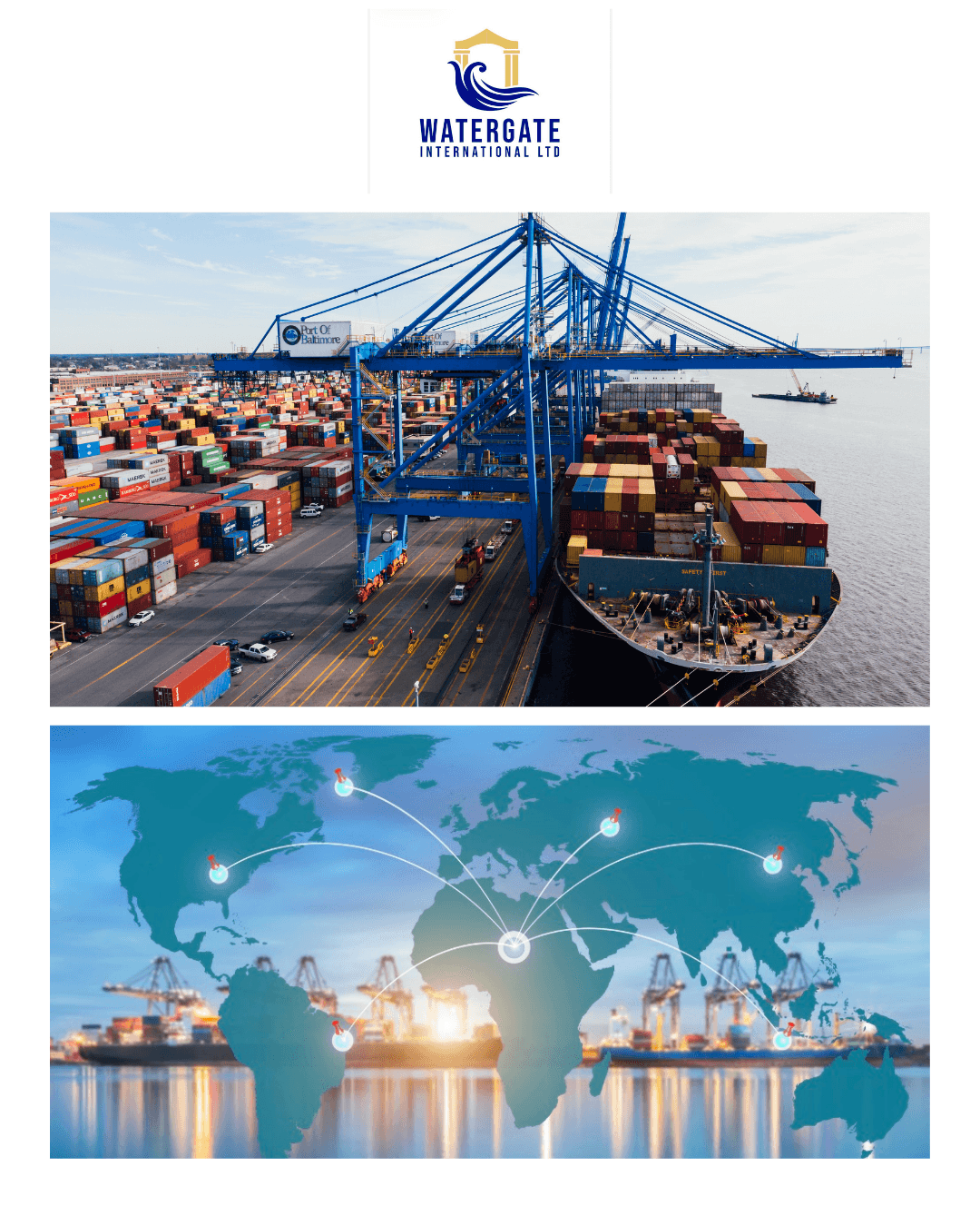 Watergate International — freight forwarding from Bangkok, Thailand